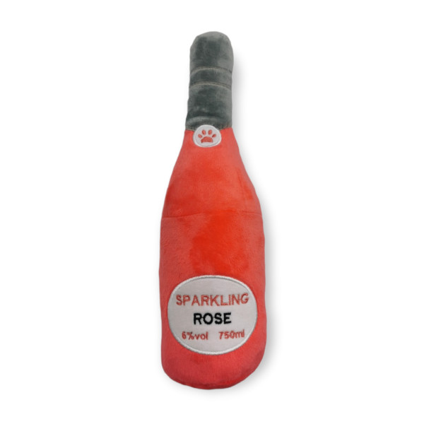 Plüschflasche Rosé